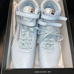 Brand new Reebok Cardi B high top sneakers